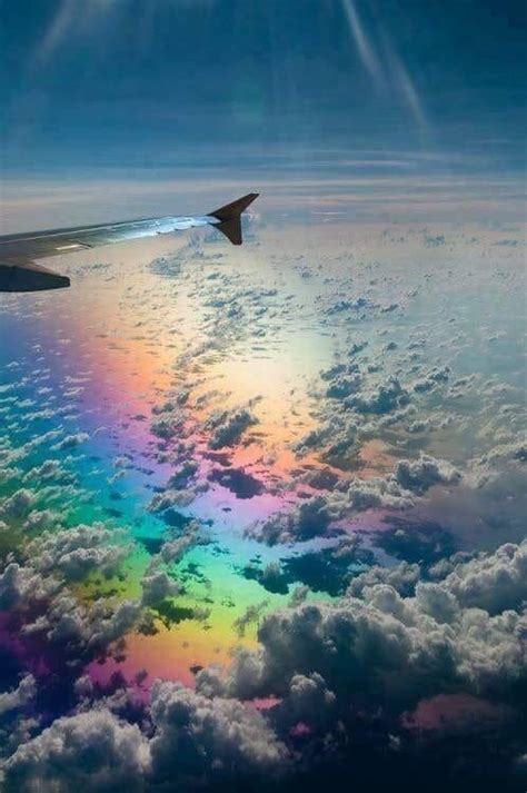 Rainbow captured from an airplane over Varna, Bulgaria! : r/pics