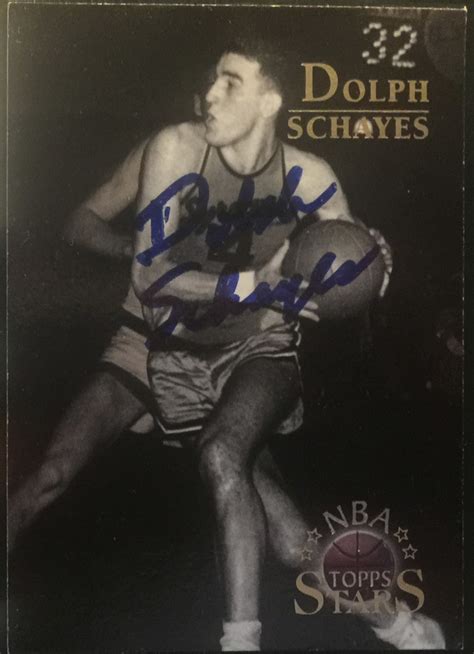 The NBA 50: Dolph Schayes | Signed: To Ken