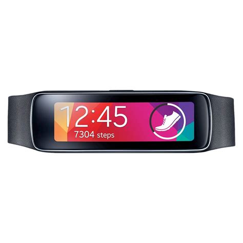 Samsung Gear Fit Fitness Tracker - Black | Samsung gear fit, Fitness tracker, Fitness watch ...