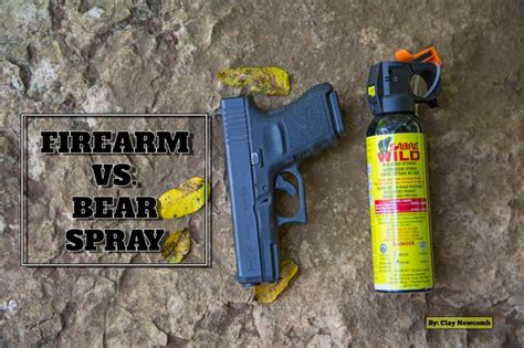 Firearm Vs. Bear Spray - Tactics/Knowledge - Bear Hunting Magazine