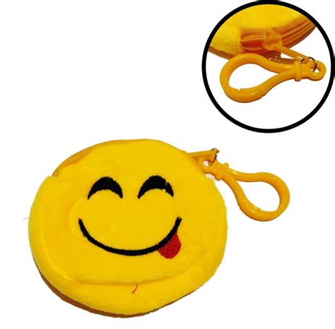 MALIK yup Emoji EARPHONES cover Smiling Face FOR BOYS AND GIRLS PACK OF 1 Key Chain Price in ...