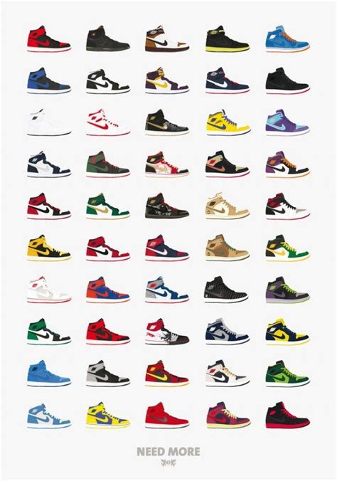 Posters Air Max 1 & Air Jordan 1 - Sneakers.fr | Nike shoes jordans ...