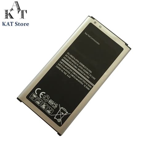 Phone Battery With NFC For Samsung Galaxy S5 i9600 SM G900T G900F G9006 G9008 Batteries EB ...