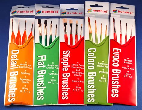 Humbrol Paint Brushes - Tools & Paint Reviews - Britmodeller.com