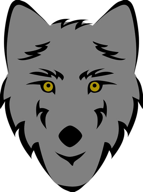 Face Wolf Head - Free vector graphic on Pixabay