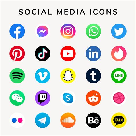 Social Media Logos SVG Bundle, Social and similar items