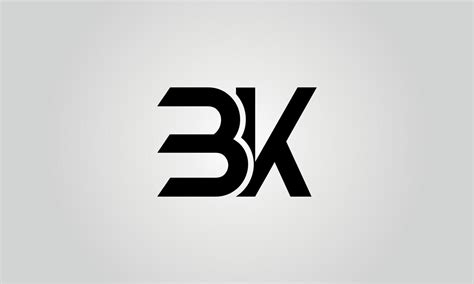 BK Logo Design. Initial BK Letter Logo Icon Design PRO Vector Template ...