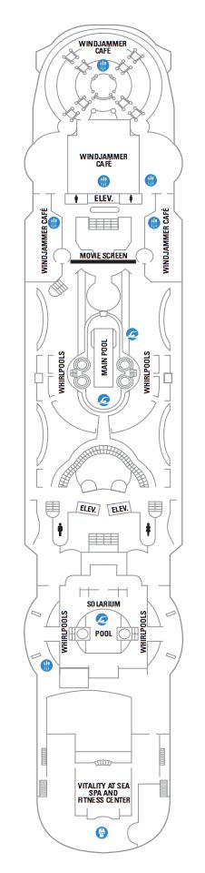 Grandeur of the Seas Deck Plans