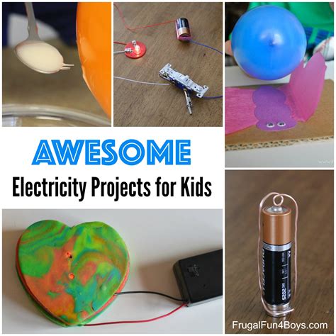 10 Awesome Electricity Science Experiments for Kids - Frugal Fun For ...