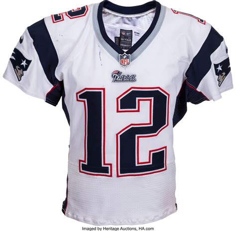 2012 Tom Brady Game Worn New England Patriots Jersey.... Football | Lot ...