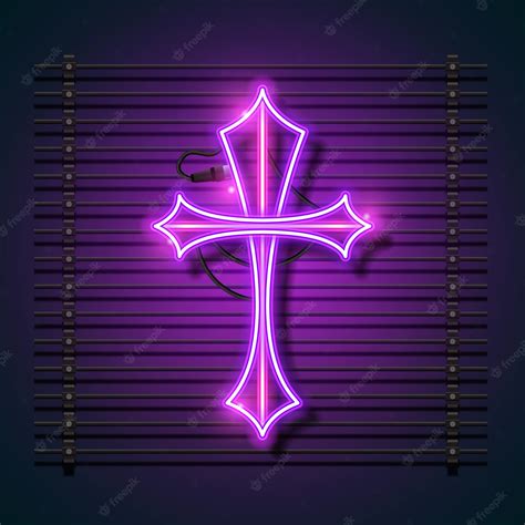 Purple Cross Wallpaper