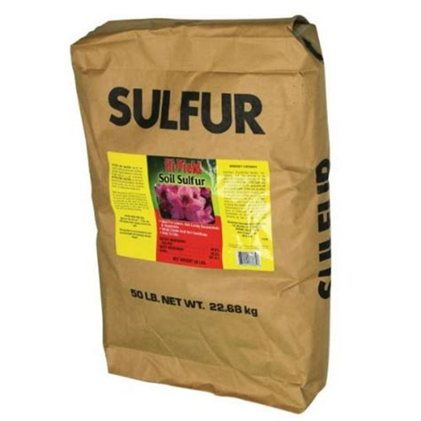 VPG 33685 Soil Sulfur Fertilizer, 50-Pound - Walmart.com - Walmart.com