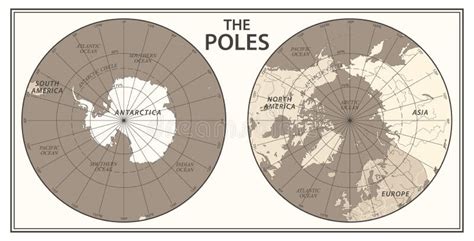 North South Pole Map Stock Illustrations – 2,197 North South Pole Map Stock Illustrations ...