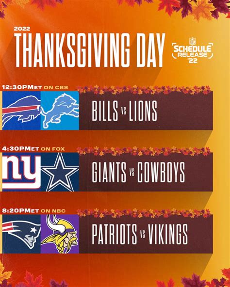 How to Watch the NFL Thanksgiving Games on TV, Online, Listen on Radio - Athlon Sports