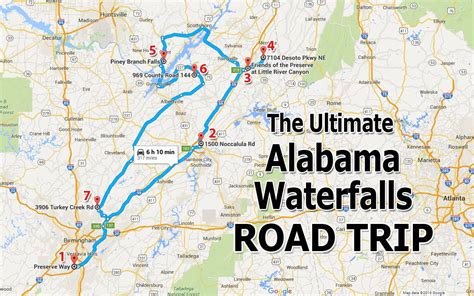 The Ultimate Alabama Waterfalls Road Trip