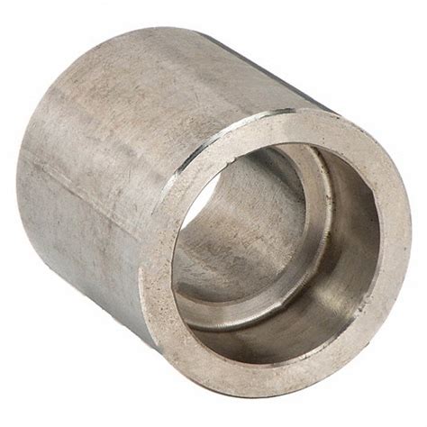 304 Stainless Steel, 3/4 in x 3/4 in Fitting Pipe Size, Half Coupling - 2UE14|4307004416 - Grainger