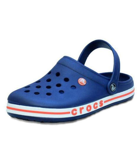 Crocs Blue Slide Flip flop Price in India- Buy Crocs Blue Slide Flip flop Online at Snapdeal