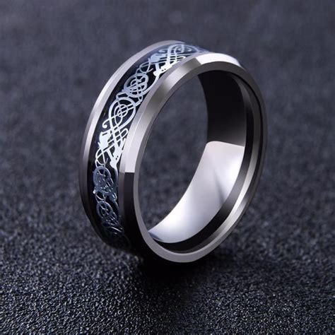 Dragon Men Ring | Rings for men, Dragon ring, Viking ring