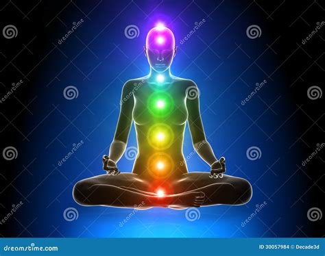 Meditation - Chakras Stock Images - Image: 30057984