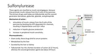 molecular & cellular mechanism of action of insulin | PPT