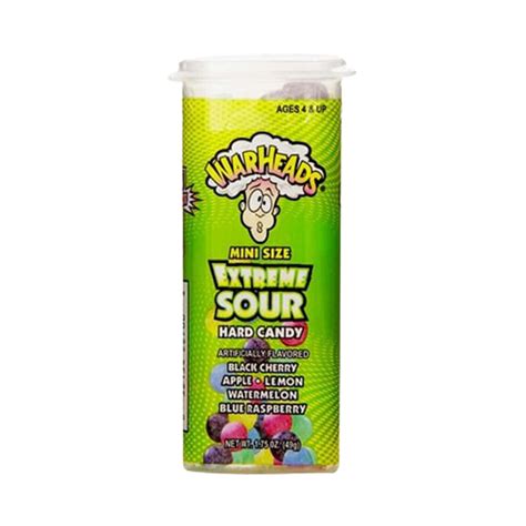 Warheads Extreme Sour Hard Candy Minis 49g (1.75oz) | American Food Mart