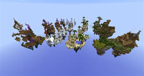 Skyblock islands Top quality by MrAniman2 for your Minecraft server.