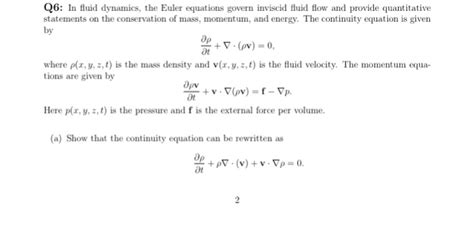 Euler Equation Fluid