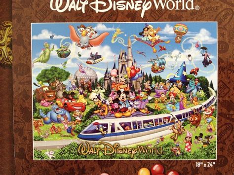 Walt Disney World Character Puzzle