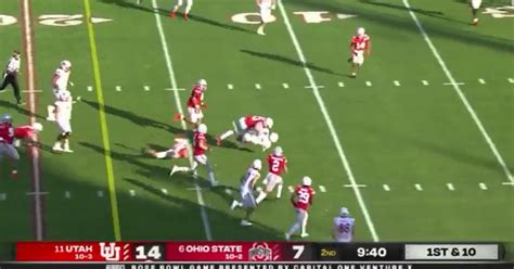 Ohio State DL Jack Sawyer flagged, ejected for targeting after review