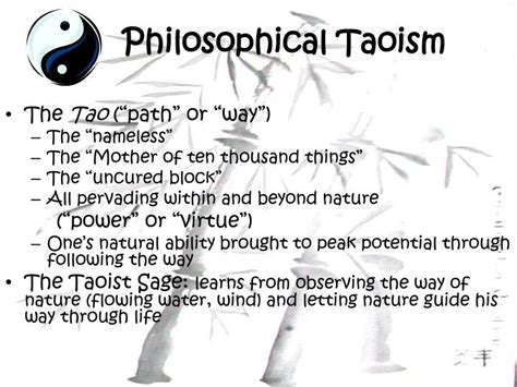 PPT - TAOISM PowerPoint Presentation - ID:5445053