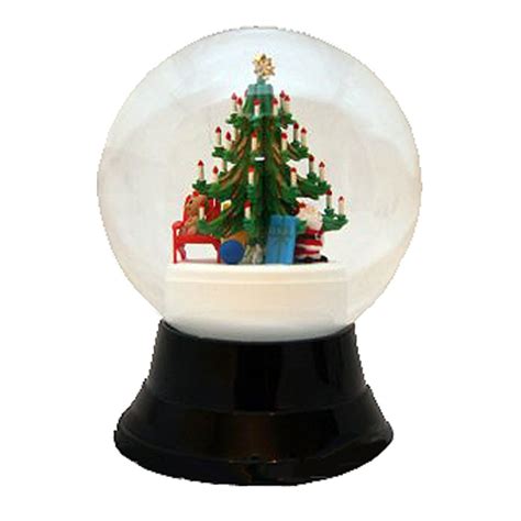 7" Black and Green Perzy Snow Globe Large Christmas Tree Decoration - Walmart.com - Walmart.com