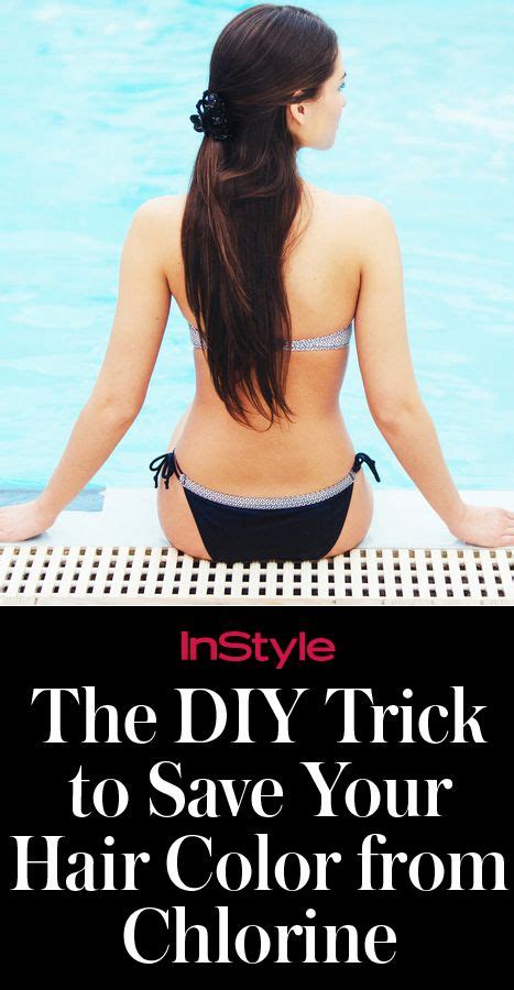 The One DIY Trick That'll Save Your Hair Color from Chlorine | Chlorine damaged hair, Beauty ...