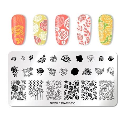 Nail Art Stencils – Sugar & Cotton