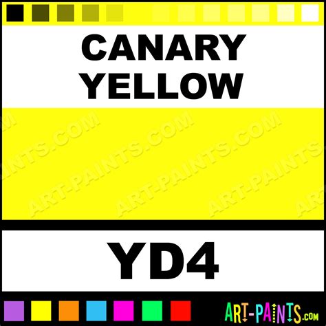 Canary Yellow Ink Tattoo Ink Paints - YD4 - Canary Yellow Paint, Canary Yellow Color, Dynamic ...