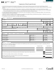 Form T776 Download Fillable PDF or Fill Online Statement of Real Estate Rentals, Canada ...