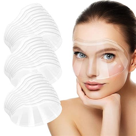 Buy 30Pcs Clear Face Visors Disposable Plastic Eye Shield Clear Shower Eye Shield for ...