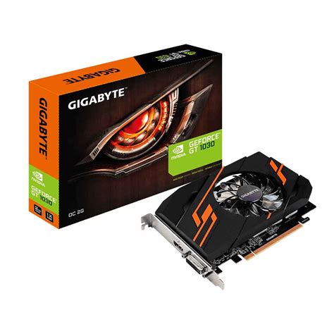 Gigabyte nvidia gt-1030 oc-2g 2gb gddr5 con una ventola, hdmi, dvi - Nonsoloinformatica