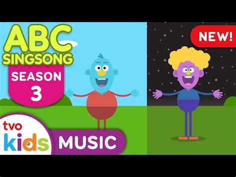 ABC SINGSONG (NEW 2023!) 🎶 DIFFERENT 🌞🌚Season 3 Vocabulary Songs & Music For Kids | TVOkids