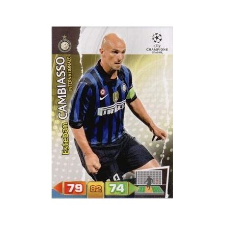 Sale Cards Esteban Cambiasso Inter Milan Panini Adrenalyn XL Champions ...