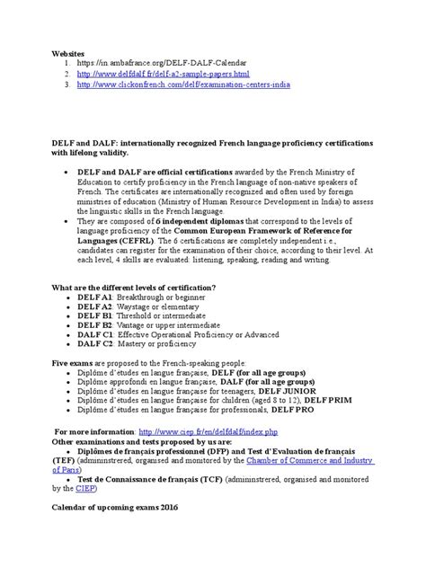 Delf Dalf A2 Sample Papers - examples papers