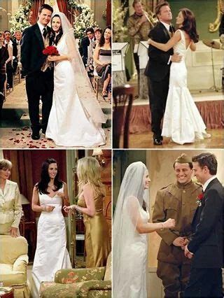 The One With Monica & Chandler's Wedding | Wedding dresses, Designer wedding dresses, Wedding ...