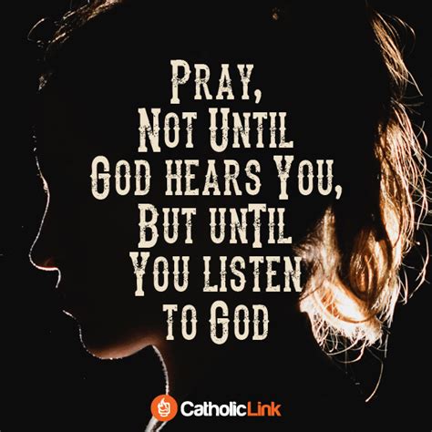 Pray and Work Quote From St. Augustine On The Christian Life