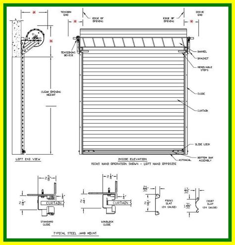 Roll Up Door Parts List