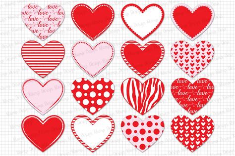 Valentines Day Hearts Printable