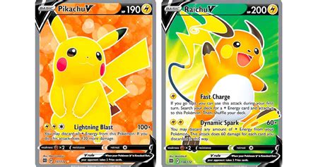 The Cards Of Pokémon TCG: Brilliant Stars Part 21: Pikachu & Raichu