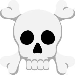 Skull and Crossbones Emoji | Skull and Crossbones Meaning