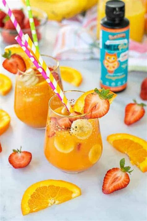 Easy Orange Juice Mocktail for Kids - The Schmidty Wife