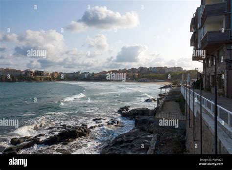 Beach in Sozopol, Bulgaria Stock Photo - Alamy