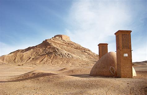 The Sacred Zoroastrian Towers of Silence (Dakhmeh Zartoshtiyun), YAZD