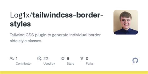 GitHub - Log1x/tailwindcss-border-styles: Tailwind CSS plugin to generate individual border side ...